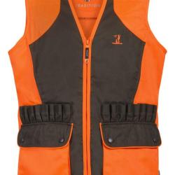 Gilet tradition haute visibilite XL Orange