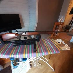 Tr&egrave;s belle carabine SAKO 300WM canon filet&eacute; avec frein de bouche