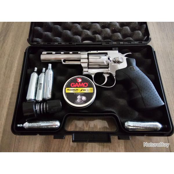 REVOLVER S40 LEGENDS UMAREX 4" Pack pr�t � tirer + mallette