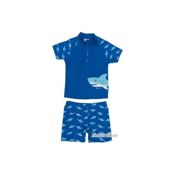 Maillot de bain 2 pi�ces anti uv enfant - Requin 86-92 cm