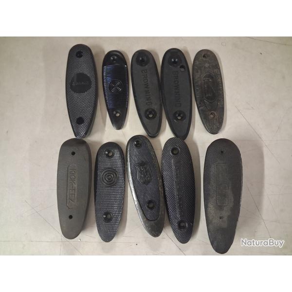 Lot de 10 plaques, sabots