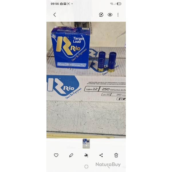 Cartouche ball trap Rio