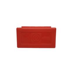 Boite de rangement rouge 50 munitions Cal.9mm
