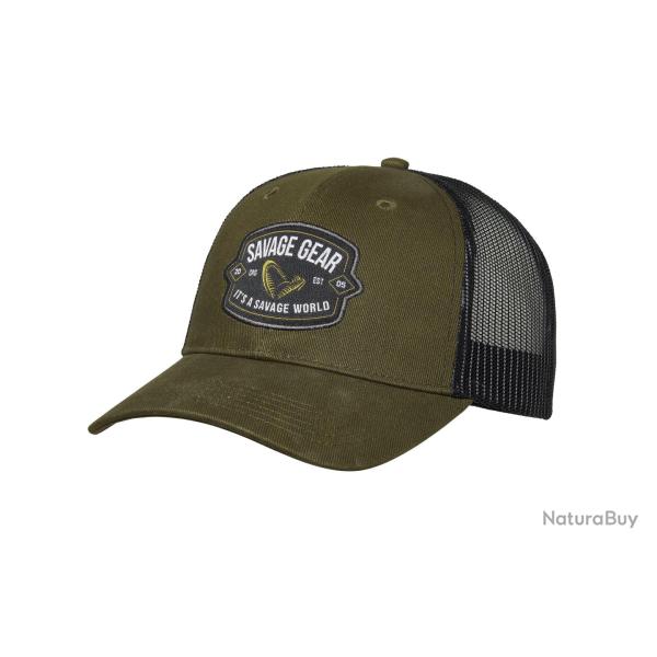 Casquette Savage Gear Badge Trucker Khaki