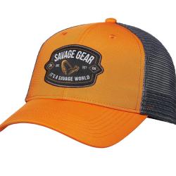 Casquette Savage Gear Badge Trucker Orange