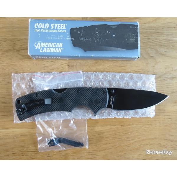 * Couteau pliant Cold Steel -American Lawman -*