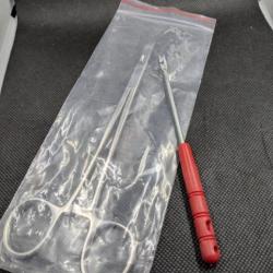 Lot 385/PINCE FORCEPS COURB&Eacute; 18 cm PAFEX. / Plus d emballage d origine !!!!