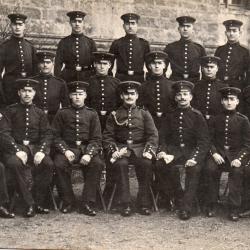 CPA - CPA - photo D'un groupe de soldats allemands - N&deg;7445