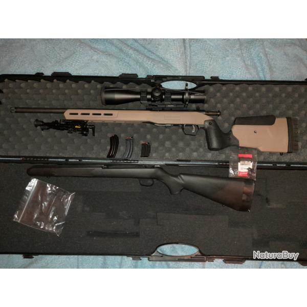 Savage mark II 22 lr ch�ssis mdt