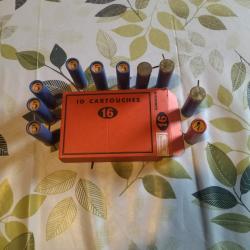 Bo&icirc;te de cartouches a broche Cal 16 xm
