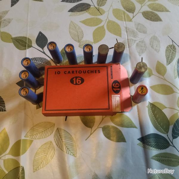 Bo�te de cartouches a broche Cal 16 xm