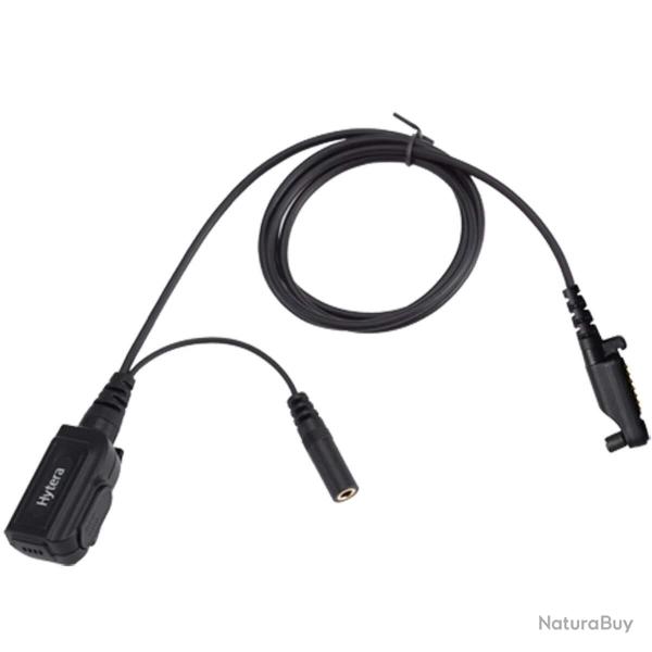 Micro PTT ACN-02 pour Hytera PD6, HP5, HP6, HP7, X1