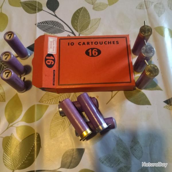 Bo�te de cartouches a broche Cal 16 xxl