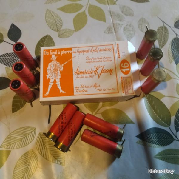 Bo�te de cartouches a broche Cal 16 xxxl