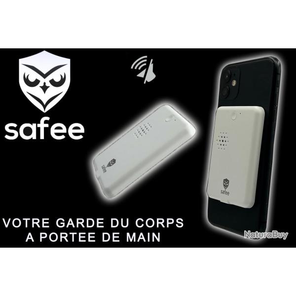 Safee - Bo�tier de Protection Urgence avec Alarme, G�olocalisation, Diffusion vid�o et sonore en dir