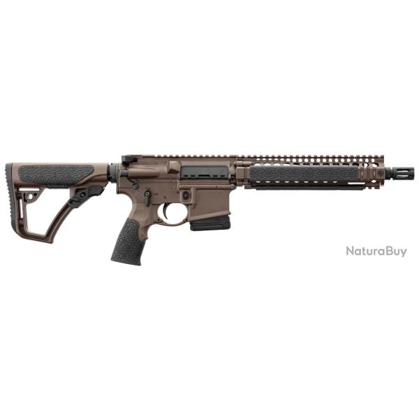DANIEL DEFENSE AR15 RIS-ll - Cal 5.56 - Canon 10.3'' - Marron