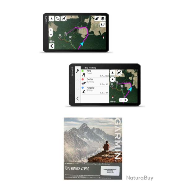 Garmin GPS DriveTrack 72 + carte topographique V7 France