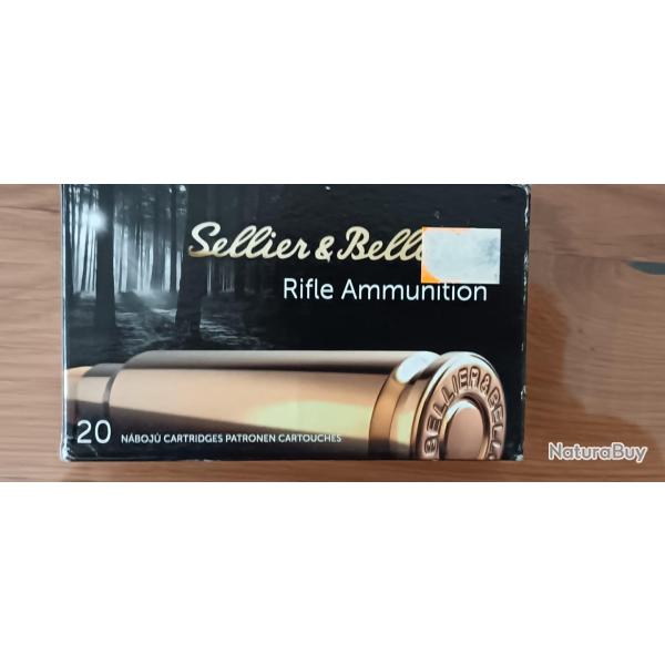 CARTOUCHES SELLIER & BELLOT BOITE DE 20 CAL. 7X57R SPCE 11.2G