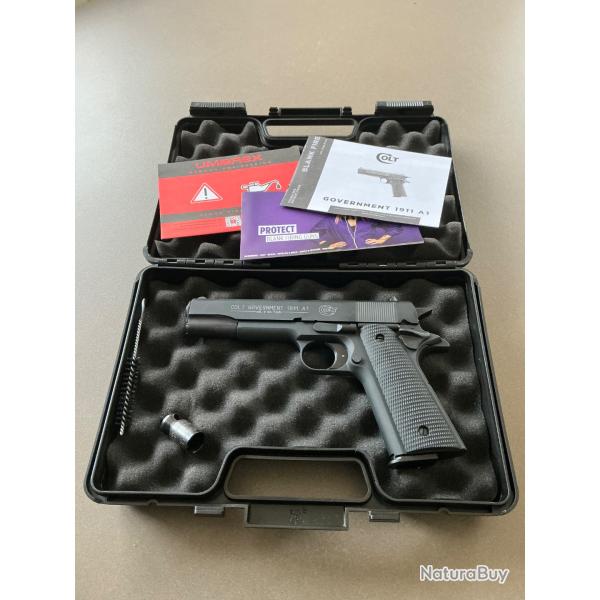 Pistolet � blanc UMAREX - Colt Government 1911 noir 9mm PAK - NEUF !