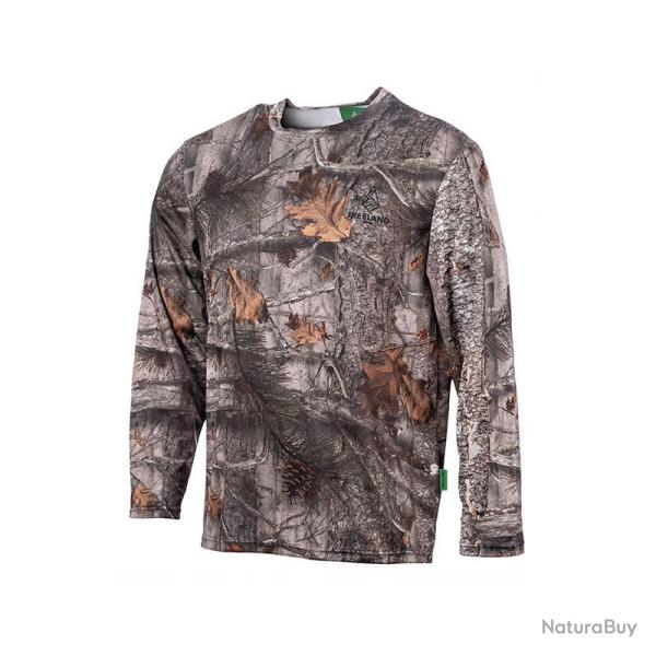 T-shirt de chasse manches longues camo foret __M