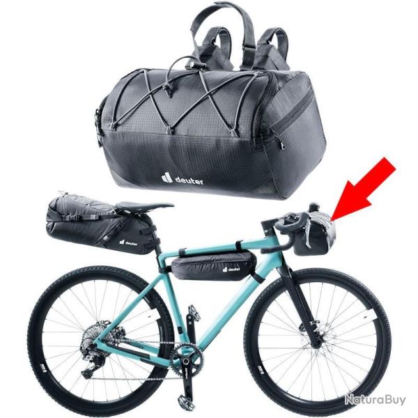Sacoche guidon v�lo Deuter Mondego HB 8 noire