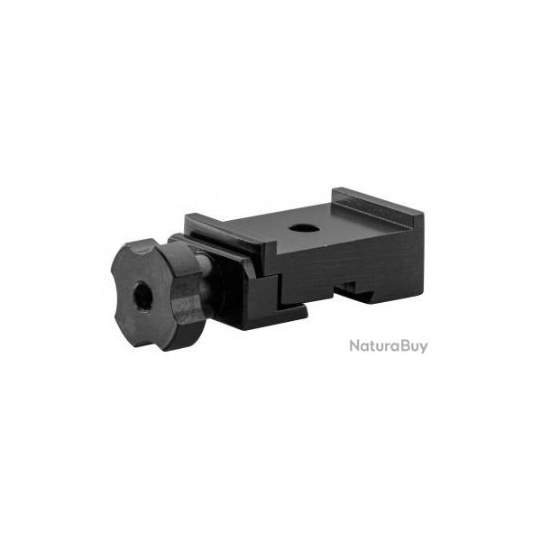 Pied aluminium monobloc � rail de 11mm pour compensateur