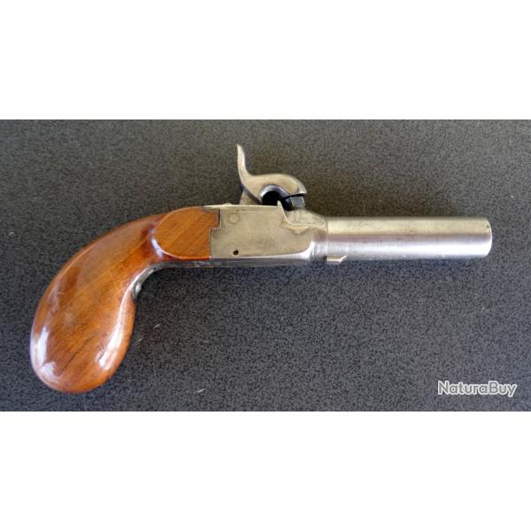 Pistolet de voyage David Pedersoli � poudre noire cal.44