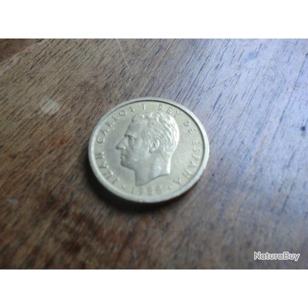 monnaie cien pesetas juan carlos   1988
