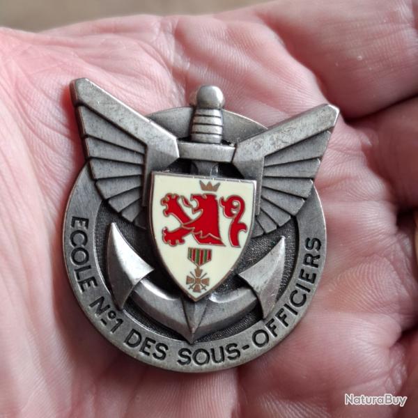 INSIGNE ECOLE N� 1 DES SOUS OFFICIERS