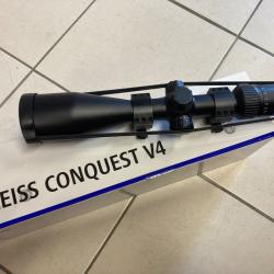 Vends lunette ZEISS V4 Conquest 3-12x56 r&eacute;ticule lumineux