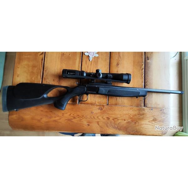 Carabine Bergara BA13 Thumbhole 243W filet�e avec lunette Vortex 3x9x40