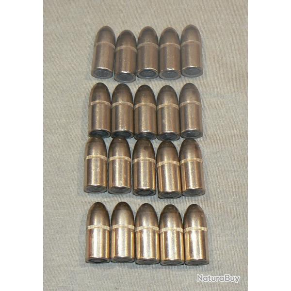 Balles blind�es RWS Solid Jacket Bullet de 347 gr pour 10.75x68 et 404 Jeffery