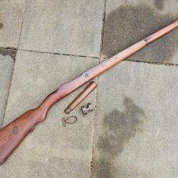 Crosse compl&egrave;te de Mauser Gewehr 98 G98 en noyer