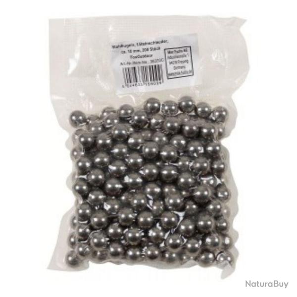 BILLES ACIER POUR LANCE PIERRE 10mm x200
