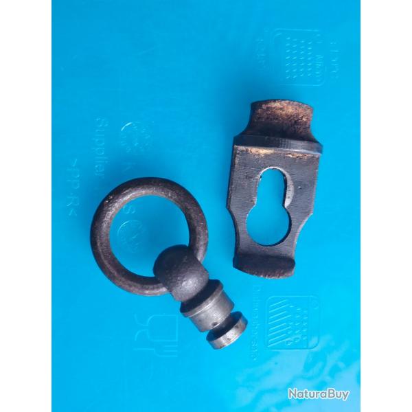 Anneau et verrou pour revolver 1892 St �tienne r�glementaire