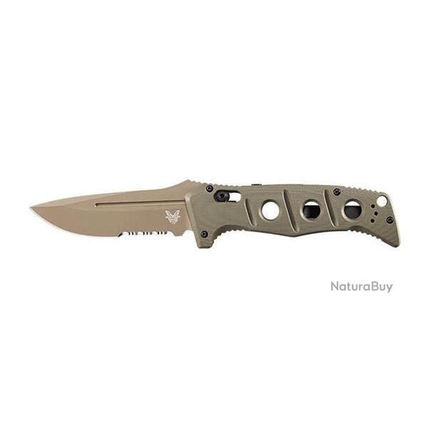 Couteau Automatique Benchmade Auto Adamas - Sibert Olive
