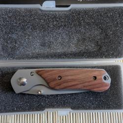 couteau pliant crossnar en coffret