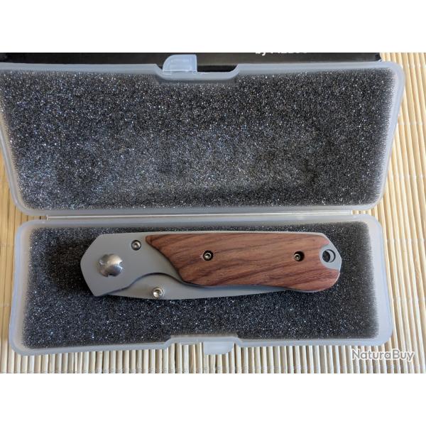 couteau pliant crossnar en coffret
