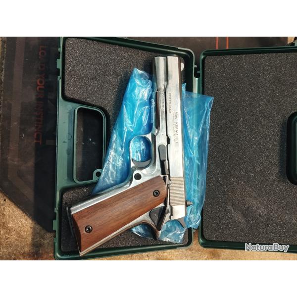Pistolet d'alarme 9mm PAK , KIMAR 911 , chargeur ne tiens plus , vendu dans l'�tat