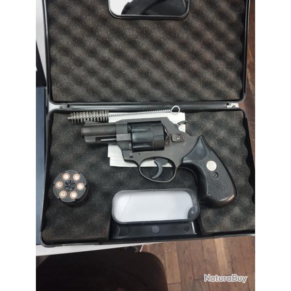 Pistolet balle caoutchouc SAFEGOM , carcasses avec m�canique fonctionnel