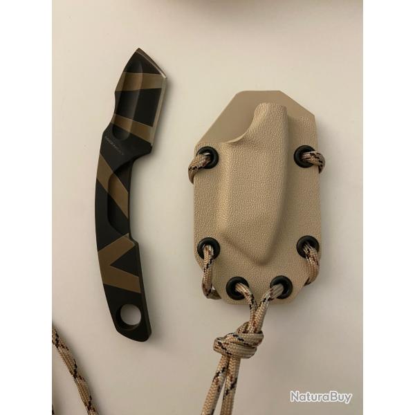 Couteau de cou Extrema Ratio M.K.2 desert warfare NEUF