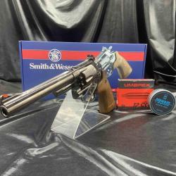 Pack pr&ecirc;t &agrave; tirer REVOLVER &agrave; plombs "SMITH&WESSON" "M29 - 6,5'' CO2 - CAL 4.5MM