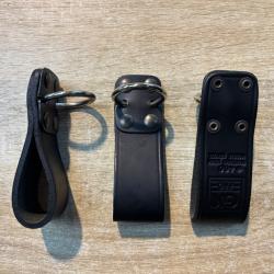 lot de 3 portes matraque ceinture a vendre aux ench&egrave;res dstockage armurerie