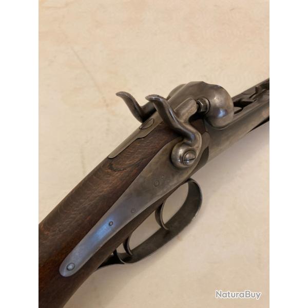 Vends fusil Husqvarna � chiens ext�rieurs calibre 12/65: 1 EURO SANS PRIX DE RESERVE !