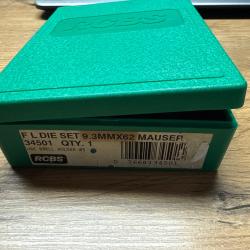 jeu outils RCBS 9.3x62 Mauser