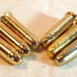 Lot de 6 cartouches munitions balles DENIX R&eacute;f&eacute;rence 50 - ref EBR24CAD002