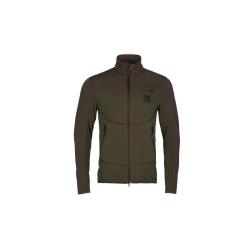 HARKILA OLAF FLEECE VESTE SHADOW BROWN/FOREST