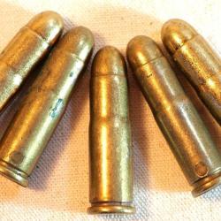 Lot de 5 cartouches munitions balles DENIX R&eacute;f&eacute;rence 54 WINCHESTER - ref EBR24CAD008