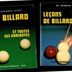 le billard et toutes ses variantes + le&ccedil;ons de billard derbier