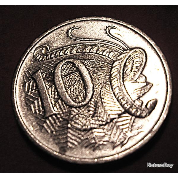 Autralie piece de 10 cents (oiseau lyre) 1990 ttb